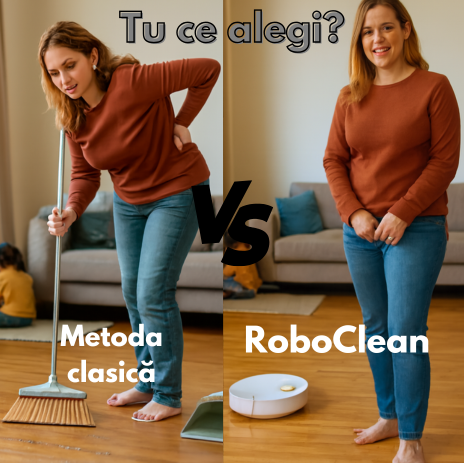 RoboClean-Aspirator inteligent